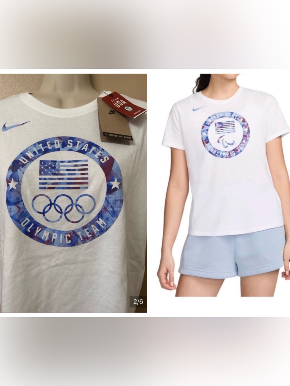 Nike USA Olympic Team Women’s Tee Shirt size SMALL